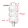 1pc Motorcycle Gear Shift Shifter Lever Peg Nail CNC Aluminum for Harley Sportster XL 1200 883 Touring Road Glide Dyna Softail