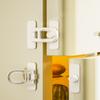Useful Baby Safety Lock Plastic Cabinet Drawer Lock New Refrigerator Door Latch