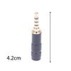 4 Pole Stereo Microphone TRS To TRRS Connector Converter Adapter Jack Mic Converter Balanced Plug