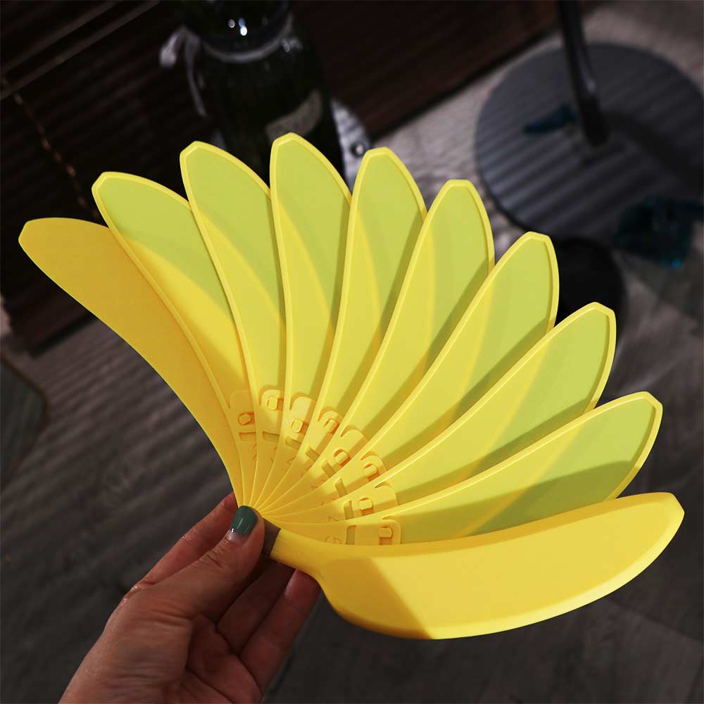 3D Printed Handheld Fan Handmade Art Cooling Fan Novelty Costume Prop Fan Outdoor Use