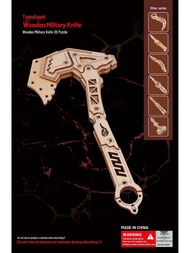 3D Деревянный пазл-конструктор «Бабочка», вырезанный лазером, для детей