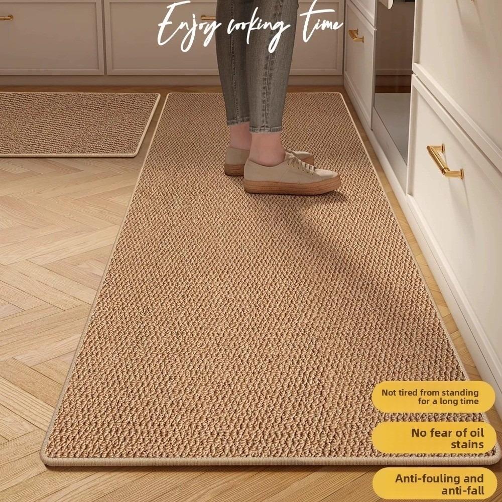 Long Kitchen Floor Mat Soft Entrance Doormat Kitchen Decoration Kitchen Rug  Living Room