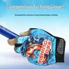 Summer Sun Protection Non-Slip Wear-Resistant Three-Fingerless Men's Fishing Gloves
