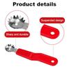 4pcs Stainless Steel Vegetable Corer with Hole Fruit Corer Extractor Fruit Corer Tool  Dessert