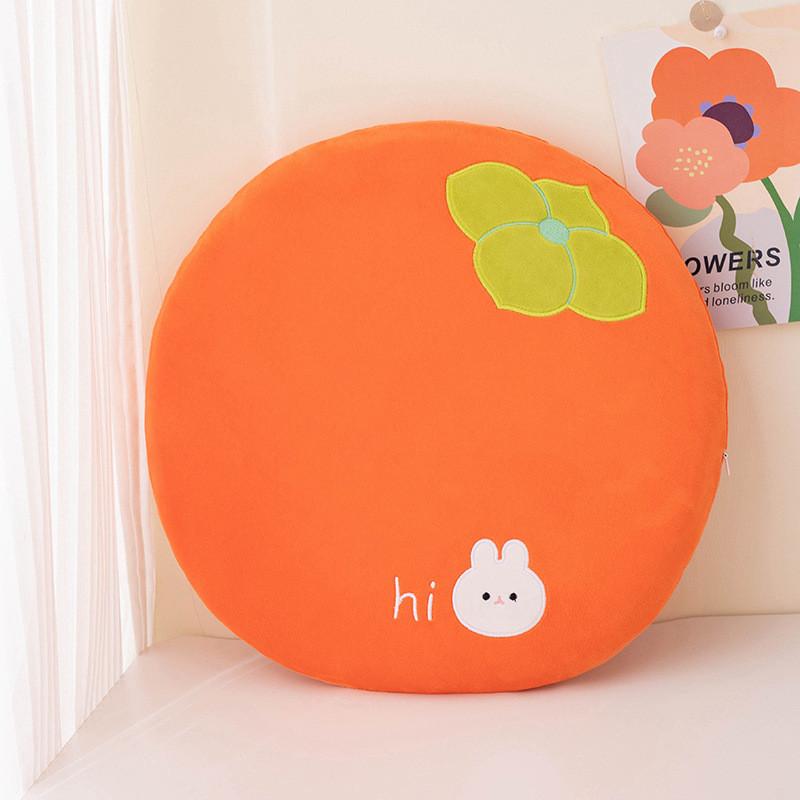 Подушка для сиденья из пены с эффектом памяти с мультяшным котом для комфорта в общежитии и для отдыха