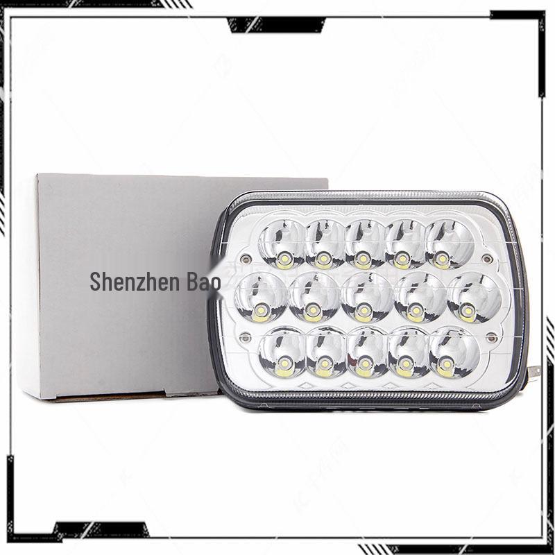 Available: 5x7 Inch 45W LED Headlight for Jeep Cherokee 213, H4 High/Low Beam