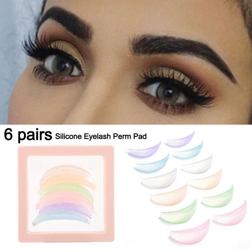 Аксессуары для макияжа Ресницы для глаз Многоразовые силиконовые повязки для глаз Новые силиконовые подушечки для завивки ресниц для женщин