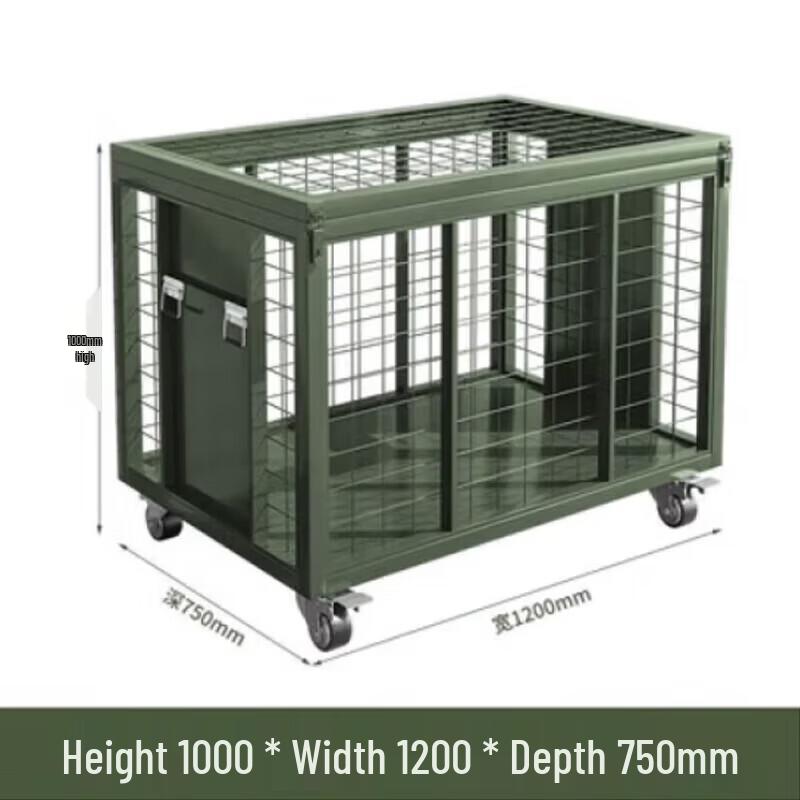 Tingxin Portable Storage Mesh Cage with Removable Wheels