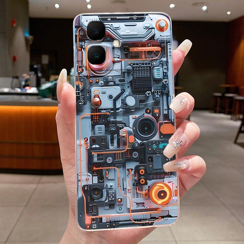 Чехол для Infinix Smart 20 X6840 X6840B Роскошный Дракон Милый Крутой Мальчики Девочки Прозрачный Мягкий силикон ТПУ Чехол для телефона Задняя крышка