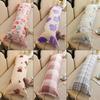 48X120/150Cm Lover Body Pillowcase Cover Flower Print Soft Cushion Double Long Pillowcase for Beddroom Couch Decorative Home New