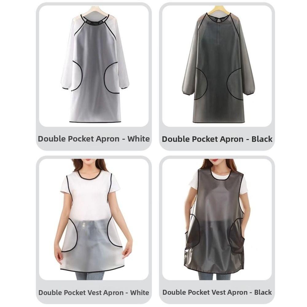 Stain-proof Kitchen Cooking Apron Waterproof Catering Work Clothes Car Wash