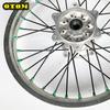 Motorcycle For KAWASAKI Front 19 Rear 21Wheel Spoke Nipple Rim Black Wire KX125 KX250 KX250F KX450F Dirt Bike Motor Accessories