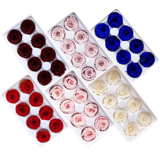 8 шт./компл. консервированный цветок розы, свежая подарочная коробка на день рождения, День святого Валентина, Рождество