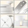 Summer Portable Hand-operated Ice Shaver, Multifunction Ice Crushing Tool for Homemade Fruit Smoothies