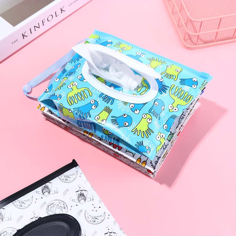 Refillable Portable Travel Eco-friendly Wet Wipes Box Wipes Container Wet Wipes Bag Wipes Case
