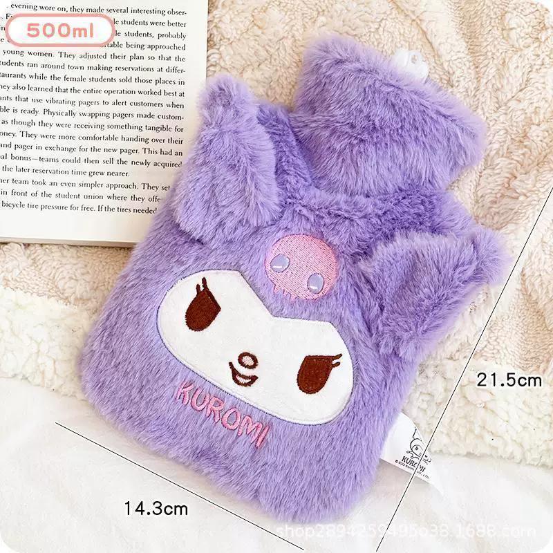 Cute Water-Filled Hot Water Bottle, Small Size for Hand Warming, Large Size Hand Warmer