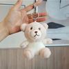 Soft Plush Toy Keychain Lovable Bear And Bunny Bag Pendant Charming Gift Ideas