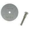 HSS Mini Cutting Disc 50/60mm Circular Saw Blade For Wood PVC Plastic Metal Cutter Power Rotary Tools