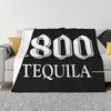 НОВЫЕ пледы и покрывала с изображением 1800 Tequila. Супермягкие, теплые, для дома, улицы, гостиной, спальни, путешествий