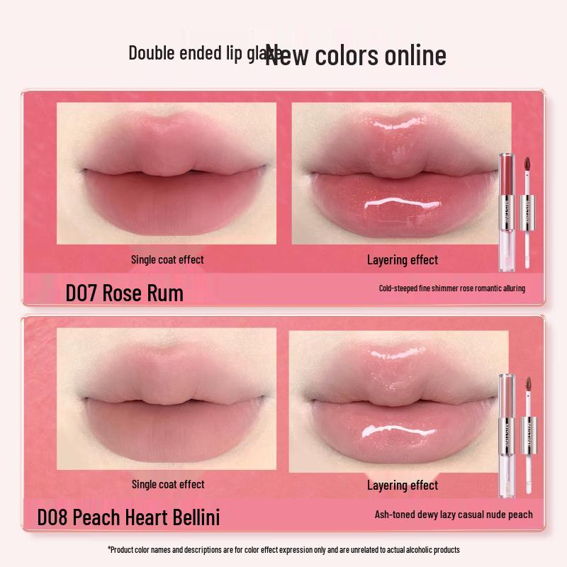 Mistine Tipsy Dual-Ended Long-Lasting Lip Glaze