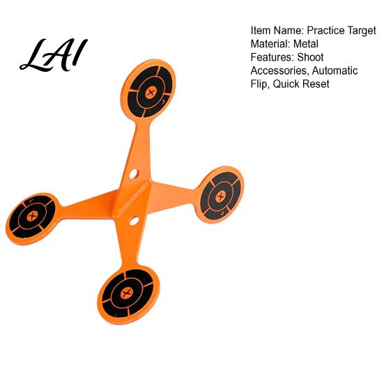 Casual Plinking Target 1/2/4Pcs Spinning Shoot 2/4MM Regular Thickened Rolling Practice Long-lasting Accessory Automatic Flip Quick Reset