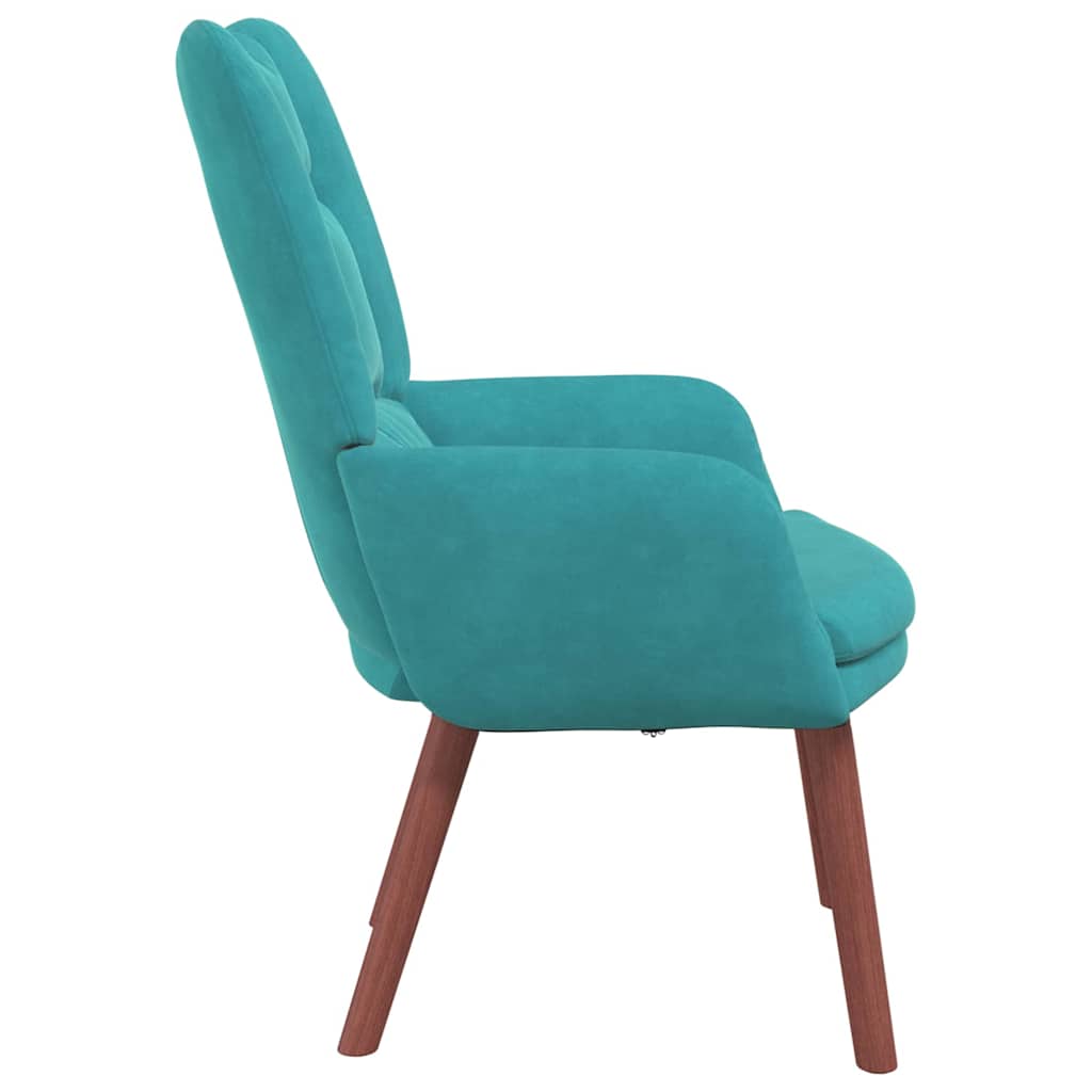 Armchair Turquoise 63 x 67 x 94 cm Velvet