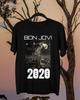 Хлопковая футболка с коротким рукавом Bon Jovi 2020, унисекс, все размеры от S до 2345XL, унисекс футболка - Мужская летняя хлопковая футболка с принтом