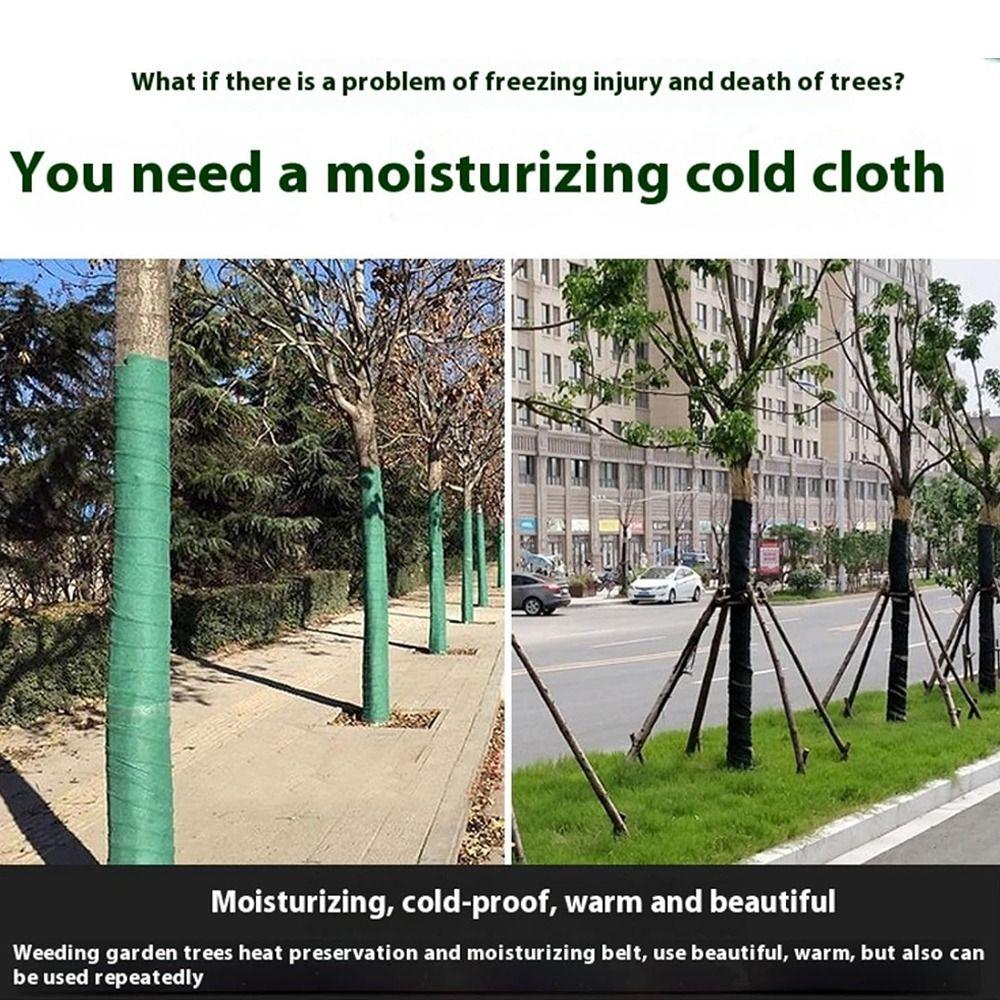 Green Tree Protection Tape Coldproof Plant Bandage Wrap Plant Antifreeze Cover Garden Accessories