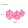 Monstera Deliciosa Leaf Shape Silicone Baking Mold Fondant Cake Decorating Tools