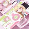 Милая Аниме Kitagawa Marin MMy DressUp Darling Коврик для мыши Большой Игровой коврик для мыши со прошитыми краями Утолщенный коврик для стола ПК