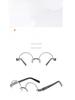 Men's Retro Round Anti-Fatigue Reading Glasses with HD Scratch-Resistant Crystal Lenses