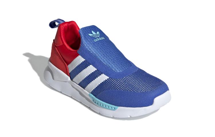 adidas Оригинальные ZX 360 C Нескользящие и дышащие низкие спортивно-повседневные кроссовки Синий Красный Белый FX4937