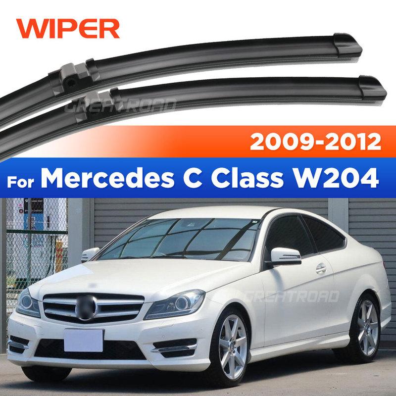 Для Mercedes-Benz C-Class W204 2009-2012 2010 2011 Дворники Передние Щетки Стеклоочистителя Лобовое Стекло Окно Щетка 24"+24"