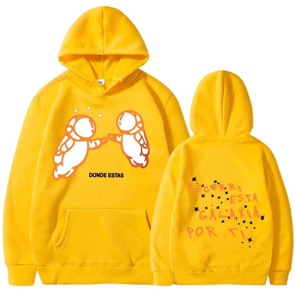 New thread recorri esta galaxia por ti print casual sweater hoodie sweater