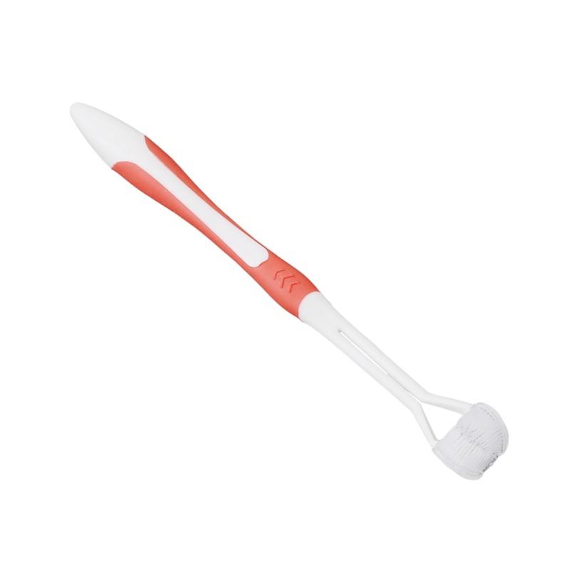 Нано-трехсторонняя зубная щетка для чистки полости рта, зубная щетка для ухода за деснами