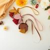 1 Piece Colorful Women'S Flower Bag Keychain Hand Rope Flower Shaped Bag Charm Pendant Gift Home Decoration
