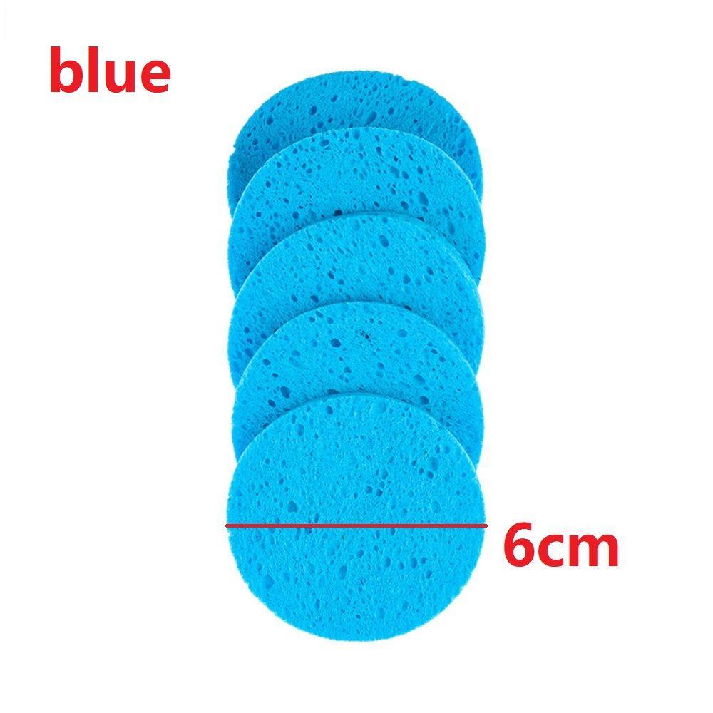 5 шт. Мягкий очищающий отшелушивающий спонж для умывания лица, мочалка для тела, очиститель для лица, компресс-пуховка