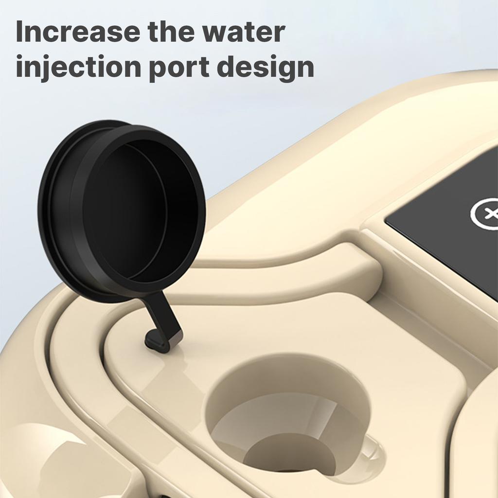 Handheld Multi-surface Steam Cleaner with 6pcs Accessories Touch Screen 6 Levels Adjustable