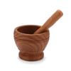 Manual Mashing Garlic Pot Multi-function Grinder Bowl Household Stone Mortar  Garlic