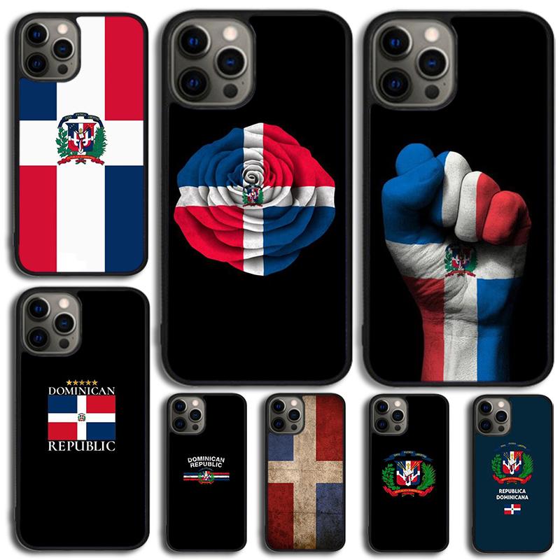Чехол для телефона с гербом Доминиканской Республики для iPhone 17 Air 15 16e 14 13 Pro Max Coque 12 11 Pro Max PLUS