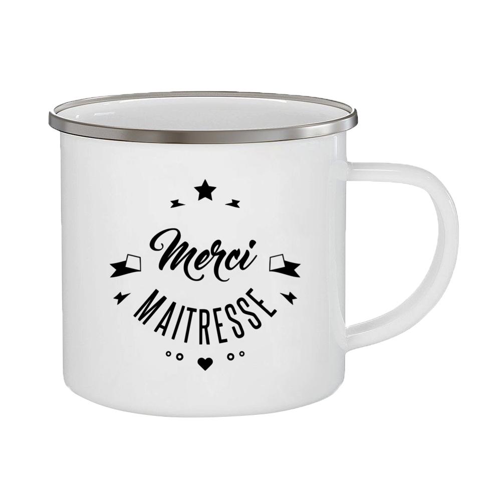 Спасибо Госпожа Учительница Подарки Кружка для кофе Подарок учителю на конец года Чашки Учитель Эмалированная кружка Подарок на конец учебного года Чашки