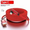 1 шт. 1/1,5/2 метра PD 60 Вт 6 А Быстрая зарядка Зарядный кабель USB-A на TYPE-C Угловой ДАННЫЕ 480 Мбит/с Для аксессуаров телефона