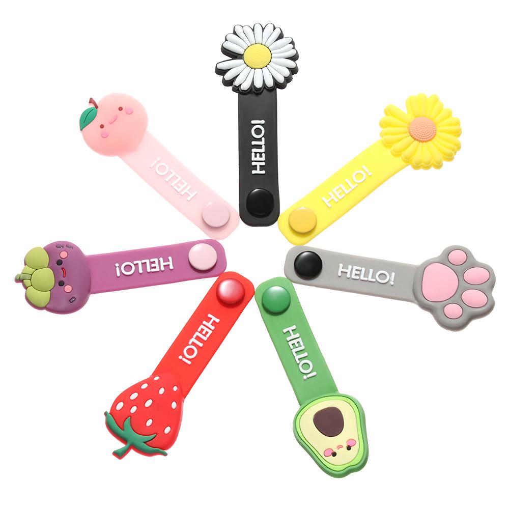 Симпатичная гарнитура Многофункциональная защита шнура Защитник кабеля Намотчик для хранения линии передачи данных