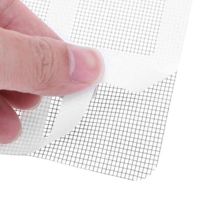 Mosquito Net - UY423 - 3 Pieces - Insect Repellent - Self-adhesive Fastening - 10cm X 10cm