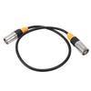 RJ45 Male To Male Cable 25 Inch Length IP65 Water Proof Shielded Aluminum Alloy Shell Ethernet
