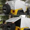 Sunshield Cover, For Jeep Wrangler TJ 1997-2006 Snow Rain Cover Weatherproof Car Cover Body Dustproof UV Protector-A87Q