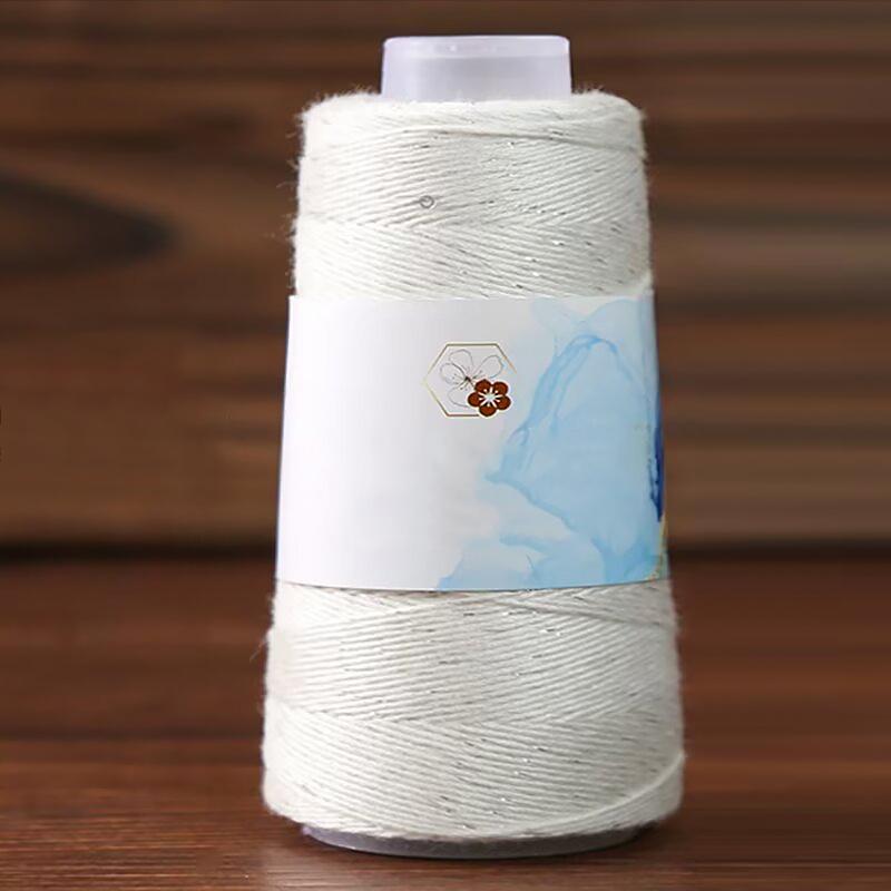 1 шт. Пряжа ручной вязки для подарка, сделай сам, блестящая шелковая нить с пайетками, пряжа из чистого хлопка и натурального шелка ручной работы, вязальная пряжа с серебряной нитью