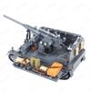 Мир танков Blitzkrieg Pz.Sfl. IVc Строительный блок WW2 Военные фигурки Оружие Разрушитель Бронированный транспортное средство Сцена Модель Подарок Игрушки для мальчиков