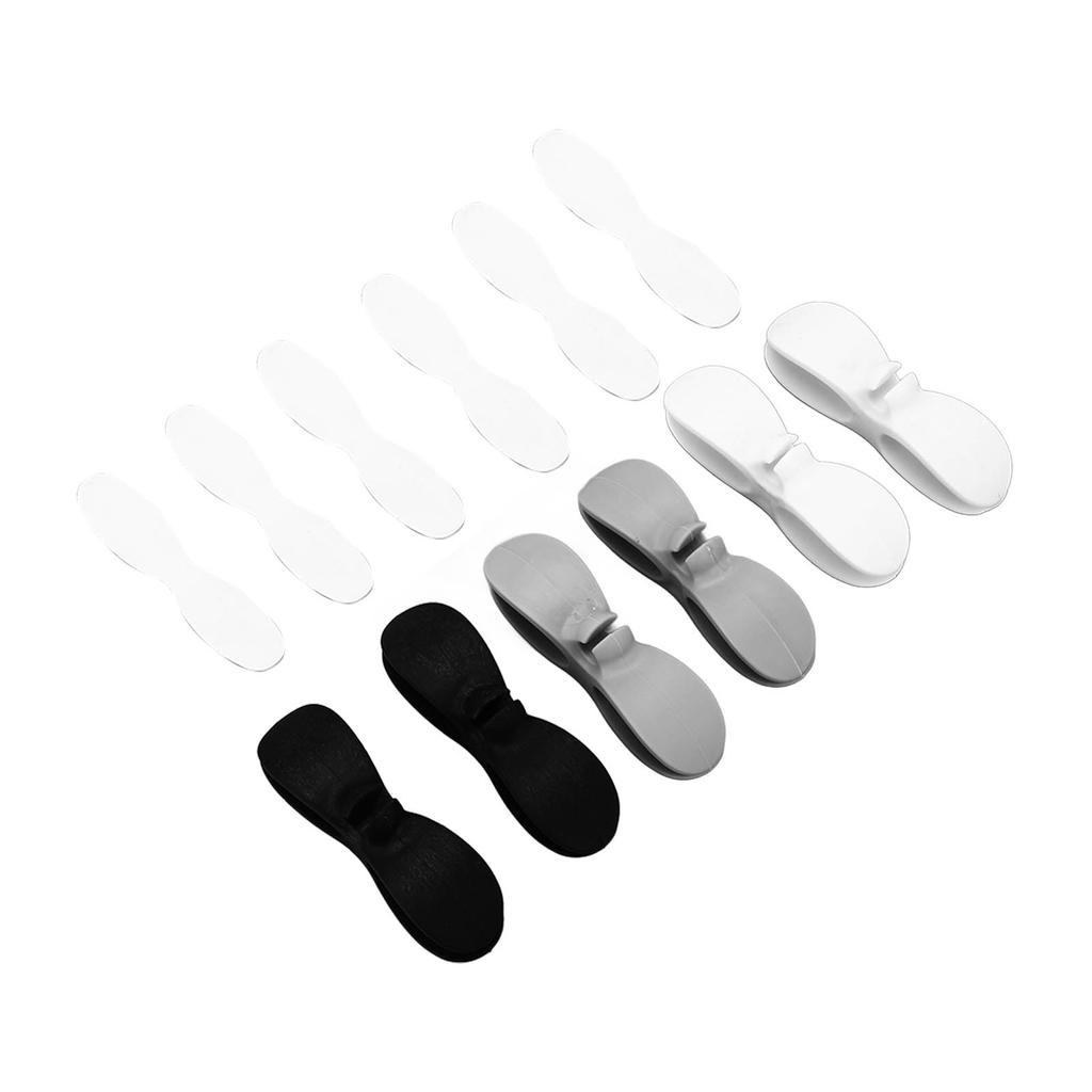 6 шт. обертка для шнура прибора TPR клейкая без перфорации кухонный органайзер для шнура для кофеварки