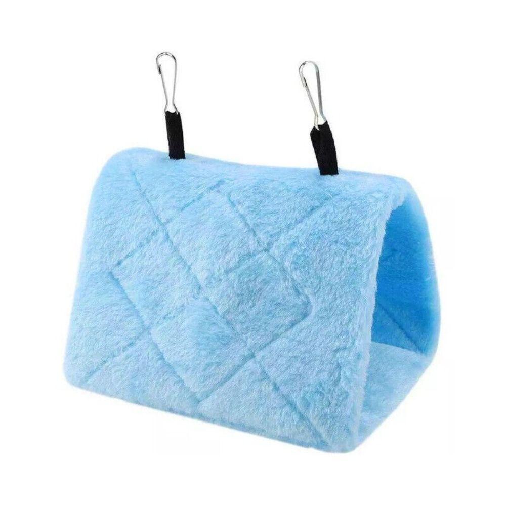 Спящая счастливая плюшевая птичья хижина, игрушка, подвесная пещера, кровать, гамак для домашних животных, палатка для попугая, треугольное гнездо